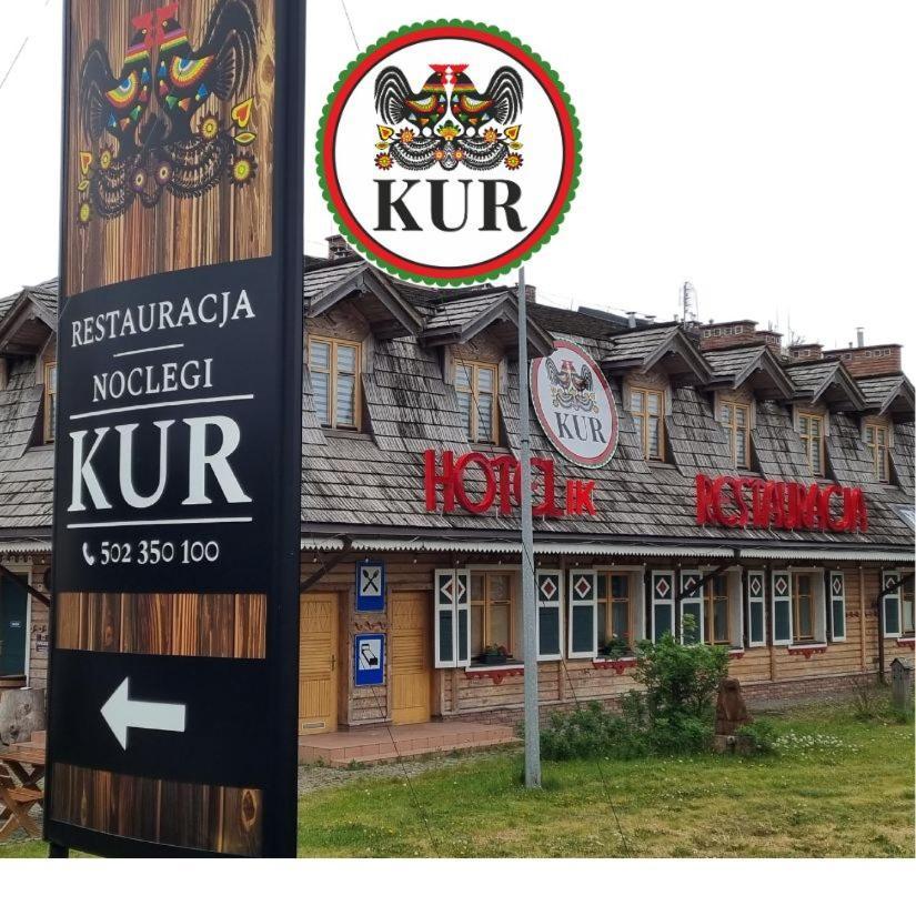 Hotelik Z Mozliwoscia Sniadania "Kur" Myszyniec-Kurpie エクステリア 写真